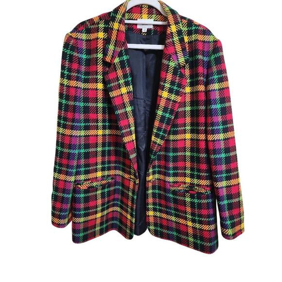 Women's Vintage J'envie Sport Wool Blazer Size 12 - Picture 1 of 6